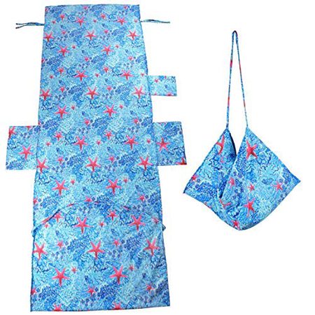 Chaise Lounge Towel 84.6" x 29.5", #3 Ocean