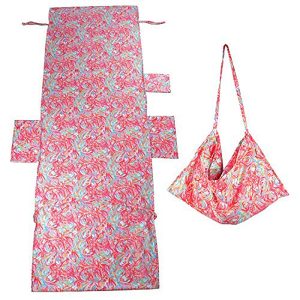 Chaise Lounge Towel 84.6" x 29.5", #6 red