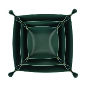 3Sizes PU Leather Tray,Valet Tray,Catchall Tray,