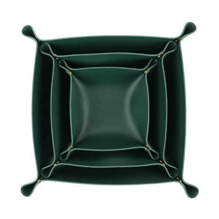 3Sizes PU Leather Tray,Valet Tray,Catchall Tray,